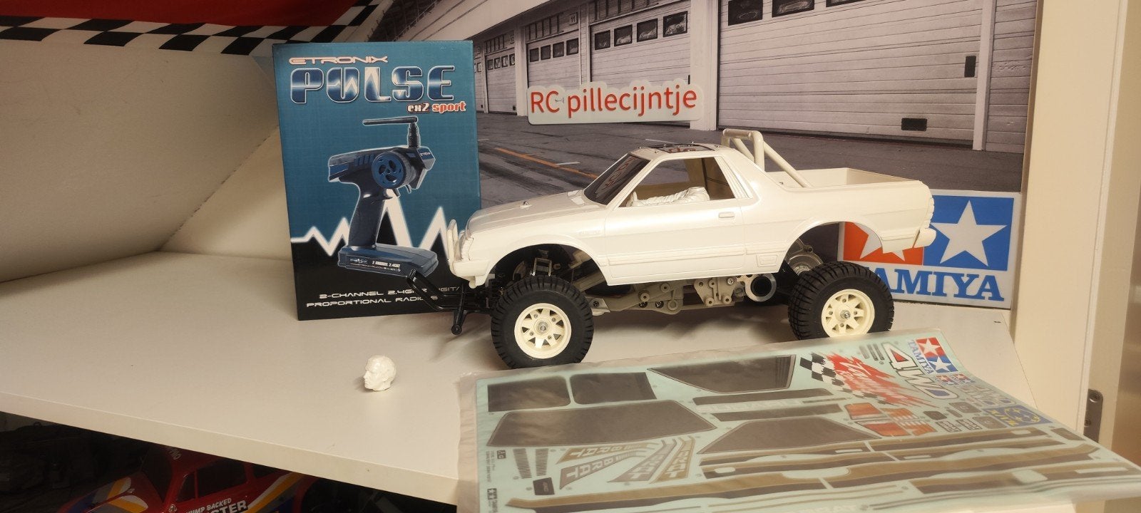 Tamiya Subaru brat nieuw, Ophalen of Verzenden, Nieuw, Auto onroad