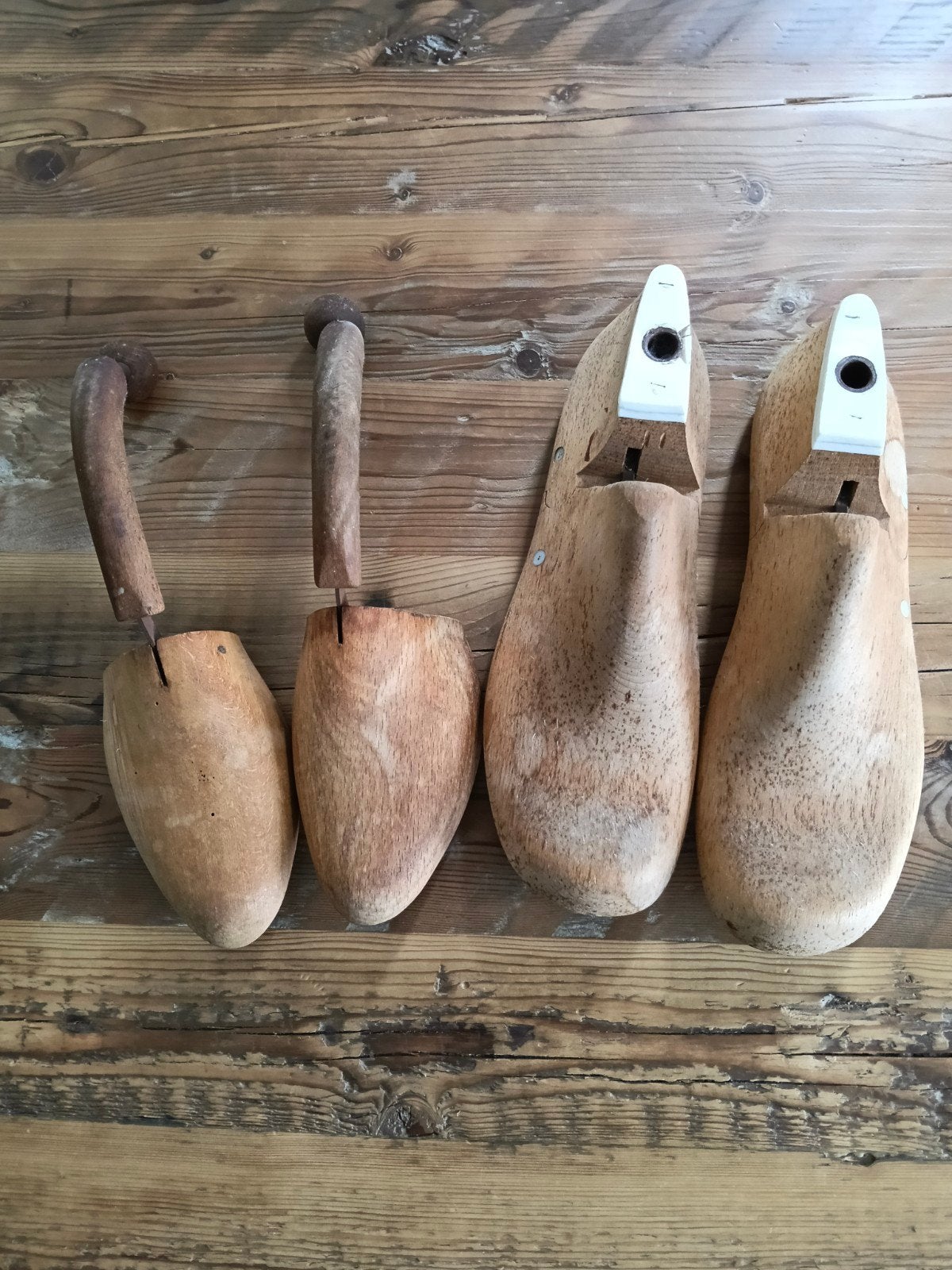 Vintage Schoenleesten en schoenoprekkers, Ophalen of Verzenden