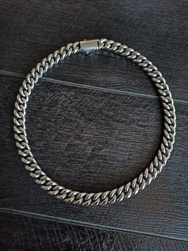 HELE mooie  ketting, Ophalen, Zo goed als nieuw, Zilver, Goud