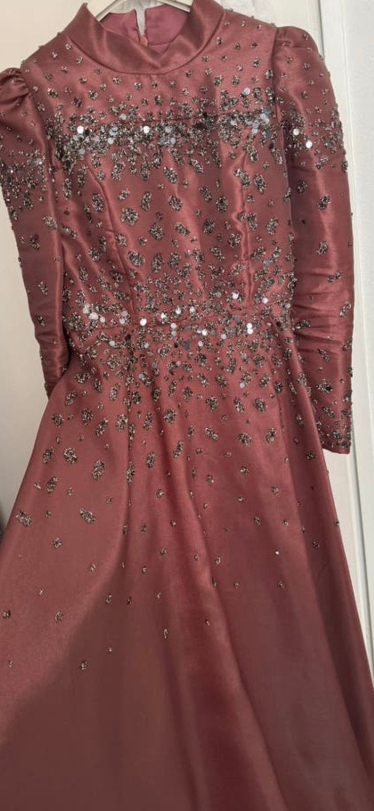 Abiye -avondjurk, Kleding | Dames, Ophalen, Zo goed als nieuw, Maat 38/40 (M), Galajurk