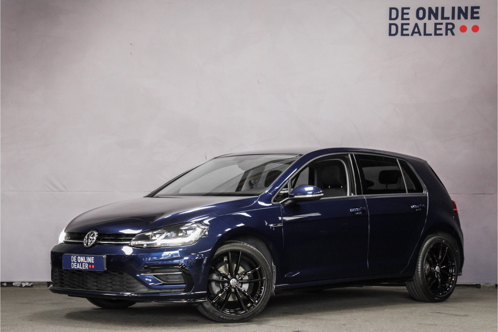Volkswagen Golf 1.5 TSI 150PK DSG R-Line |LED|Carplay|Pretor, Auto's, Euro 6, 4 cilinders, 150 pk, Blauw