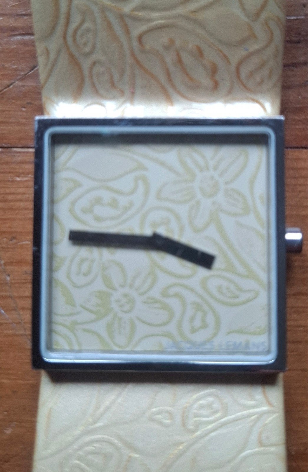 Jacques Lemans Design Collection horloge - Mosterdgeel, Overige merken, Staal, Polshorloge, Ophalen of Verzenden