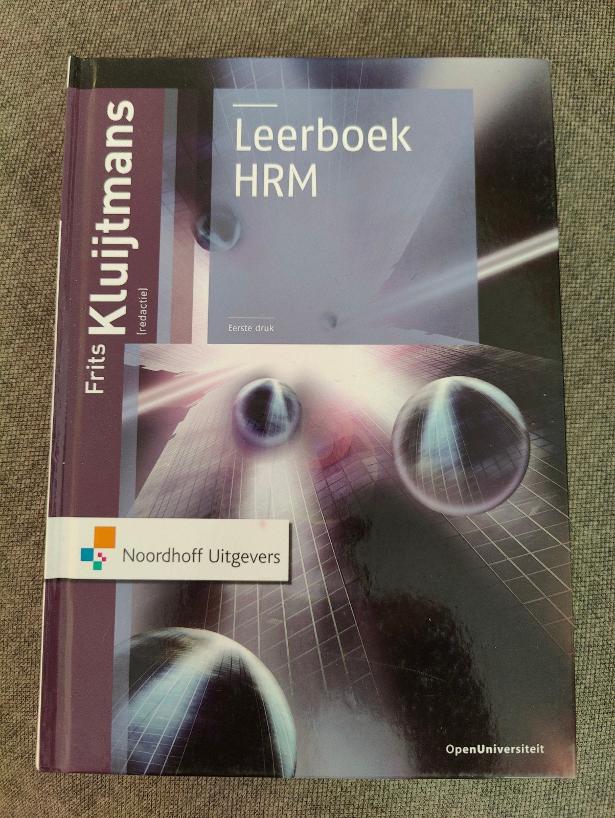 Leerboek HRM - Frits Kluijtmans (eerste druk), Boeken, Zo goed als nieuw, Frits Kluijtmans, Gamma, HBO