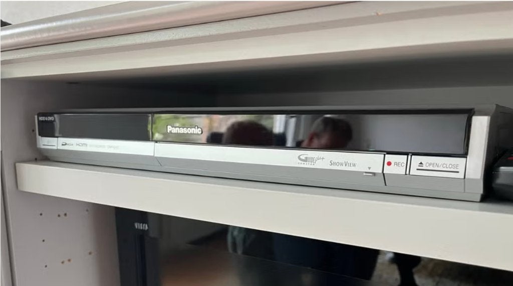 Panasonic DMR-EH57 HDD & DVD Recorder/Speler - Zeer Goede St, Ophalen of Verzenden, Zo goed als nieuw, Harddiskrecorder, Met dvd-recorder