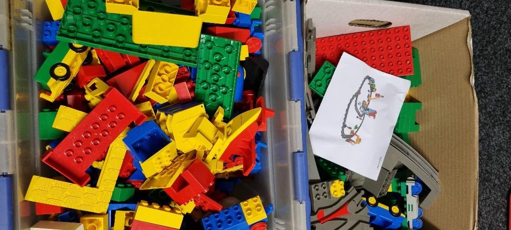 Lego Duplo trein, Kinderen en Baby's, Speelgoed | Duplo en Lego, Ophalen, Gebruikt, Overige thema's, Duplo