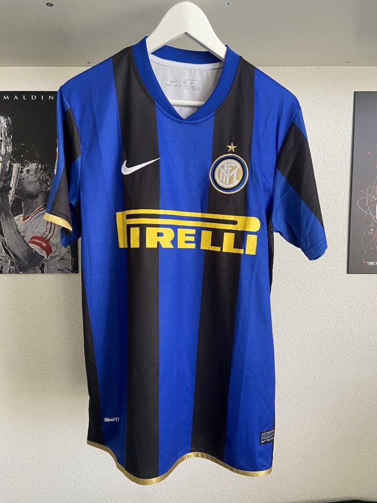 #RS032 Retroshirt Luis Figo (Internazionale) te koop! Maat M, Maat M, Verzenden, Nieuw, Shirt