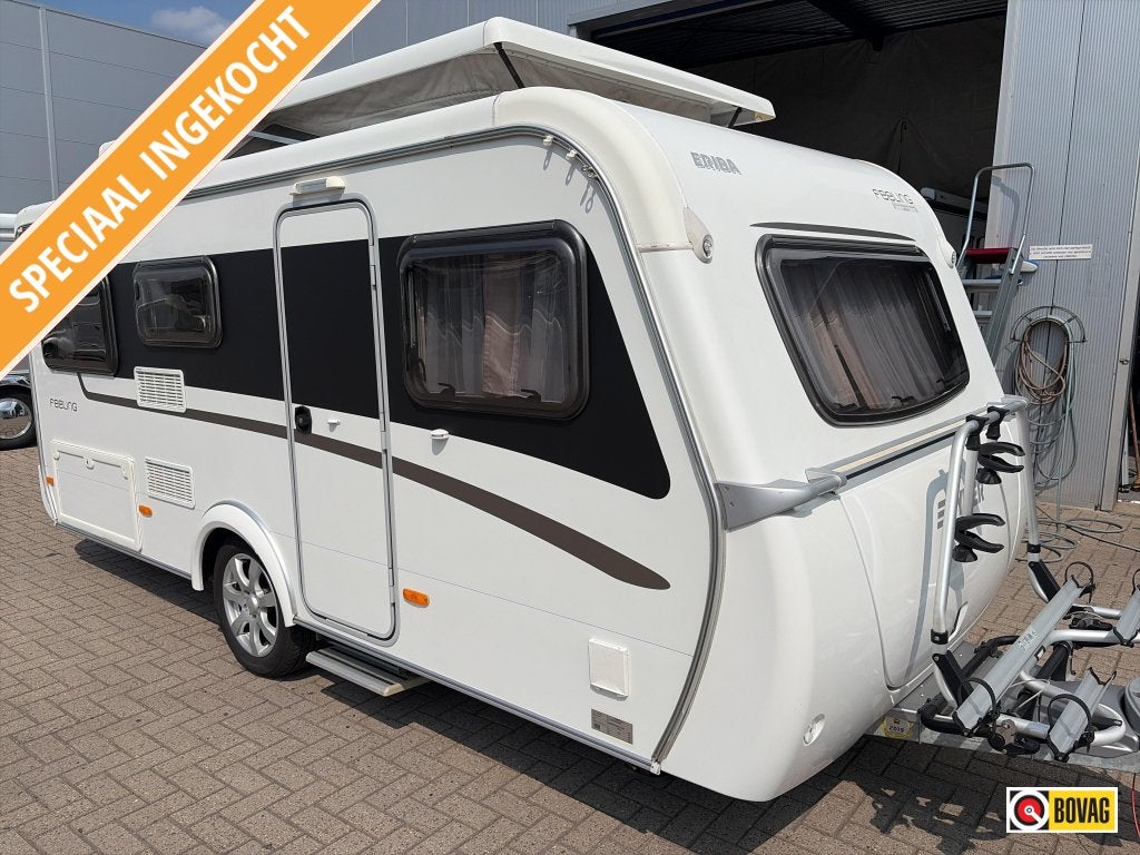 Eriba Feeling 425 2014 MOVER UNICO/FIETSENREK, Caravans en Kamperen, Bedrijf, 4 tot 5 meter, Eriba, Tot en met 3
