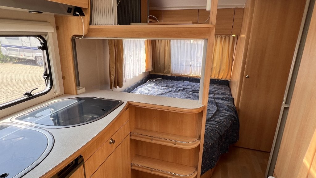 Home-Car Racer Sunset 45 bouwjaar 2003 met voortent, Caravans en Kamperen, Caravans, Schokbreker, Home-car, Rondzit, Bedrijf