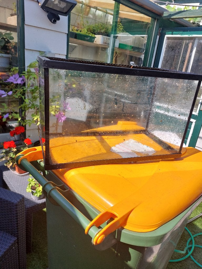 aquarium zonder lichtkap, Dieren en Toebehoren, Vissen | Aquaria en Toebehoren, Ophalen, Gebruikt, Leeg aquarium