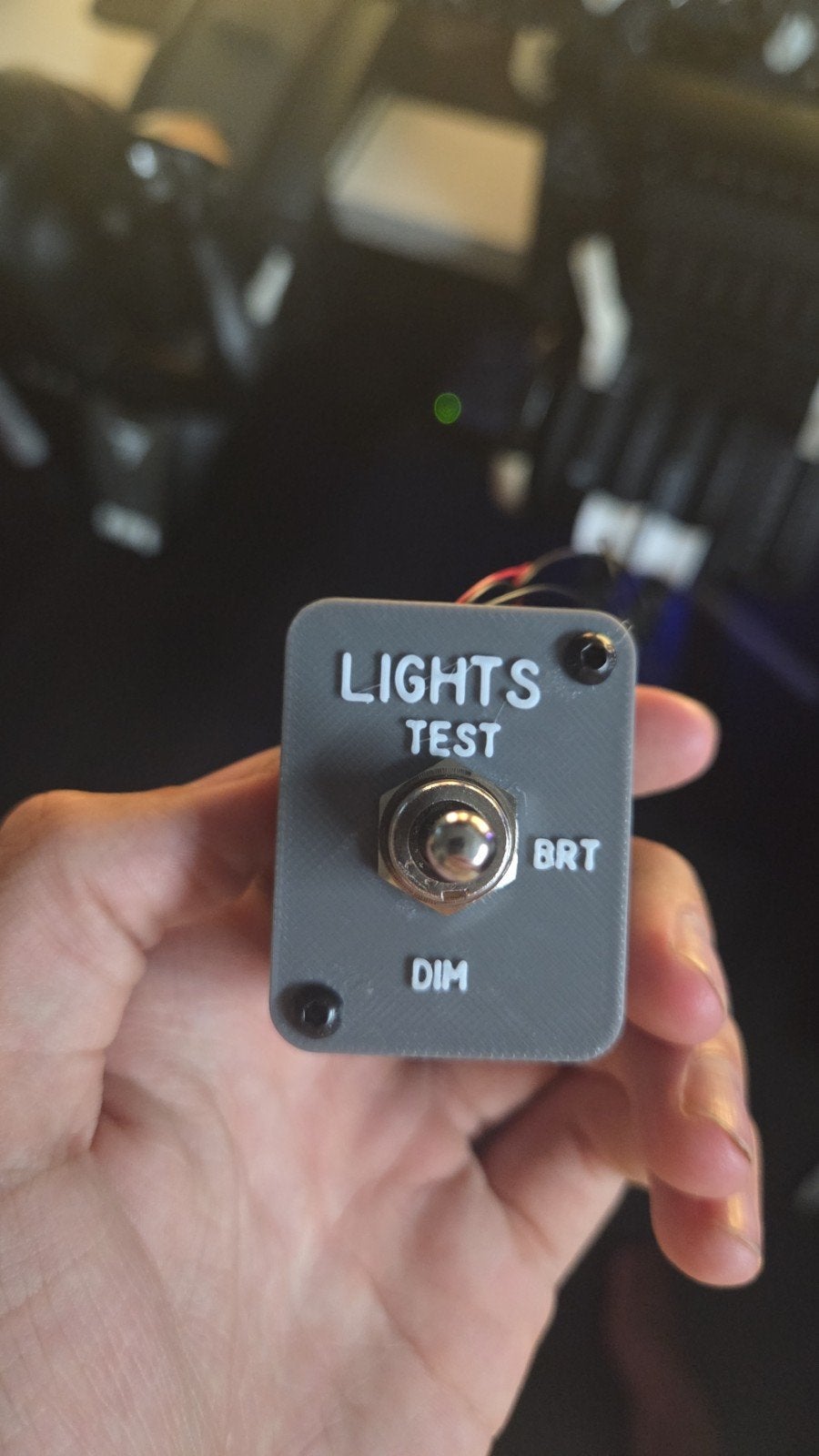 Home Flight Sim Boeing 737 Light Test Schakelaar, Ophalen of Verzenden, Nieuw