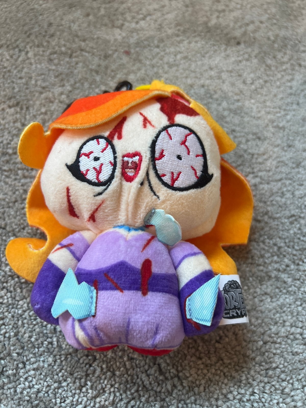 Knuffel Squishy Dr. Cryptoy - Uniek en Zeldzaam, Overige merken, Overige typen, Ophalen of Verzenden, Meerkleurig