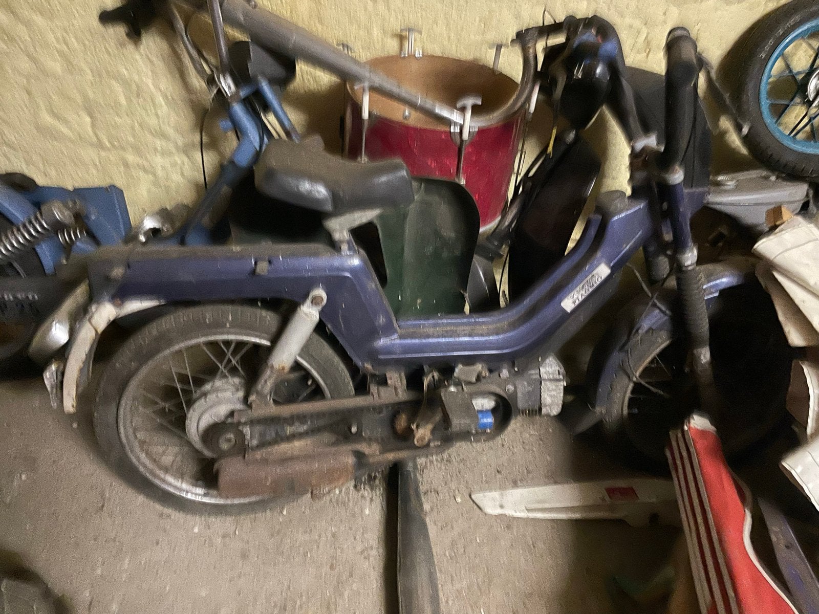 Piaggio Ciao - Loopt niet, voor onderdelen of restauratie, Fietsen en Brommers, Ophalen, Gebruikt, Tweetakt, Overige modellen