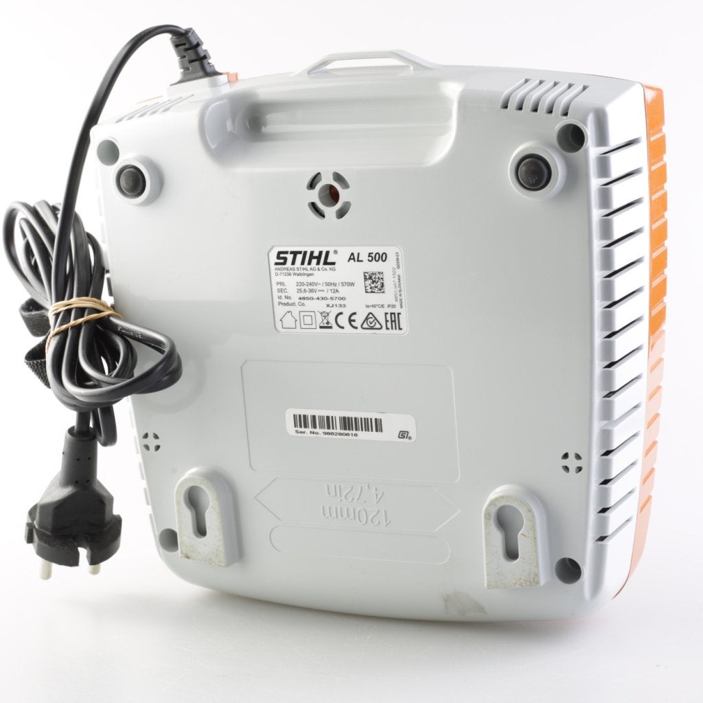 Stihl AL 500 Snellader | Nette staat, Stihl, Zo goed als nieuw, Support@stihl.com, Tihl Inc., 536 Viking Dr, Virginia Beach, 
VA 23452
USA