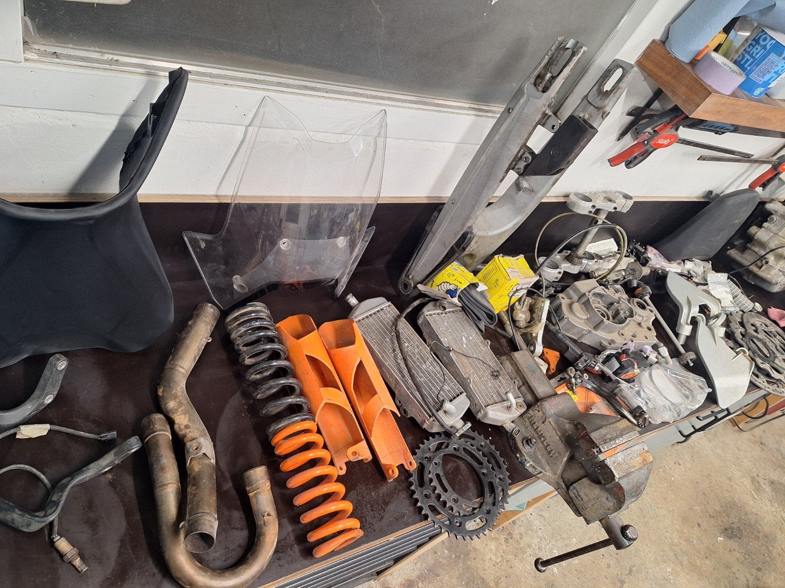 Div KTM onderdelen EXC 525 1190 1090 adventure 1290 530 250, Ophalen of Verzenden