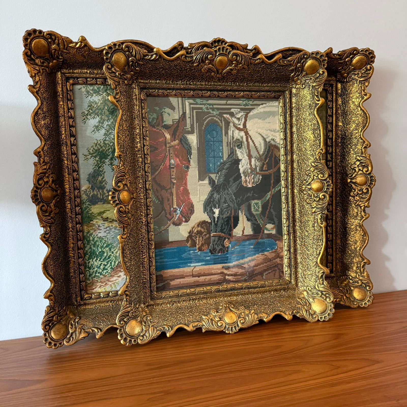 2 lijsten, barok, rococo, antiek, brocante, jaren 50/60, Ophalen