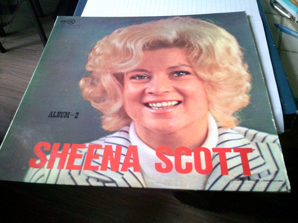SHEENA SCOTT LP NR 2, Ophalen of Verzenden, Levenslied of Smartlap, Inclusief binnenhoes, 12 inch