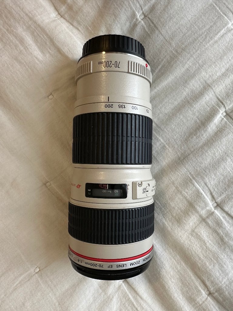 Canon EF 70-200mm f/4L IS USM – L-Series, Audio, Tv en Foto, Ophalen, Canon, Telelens, Zo goed als nieuw