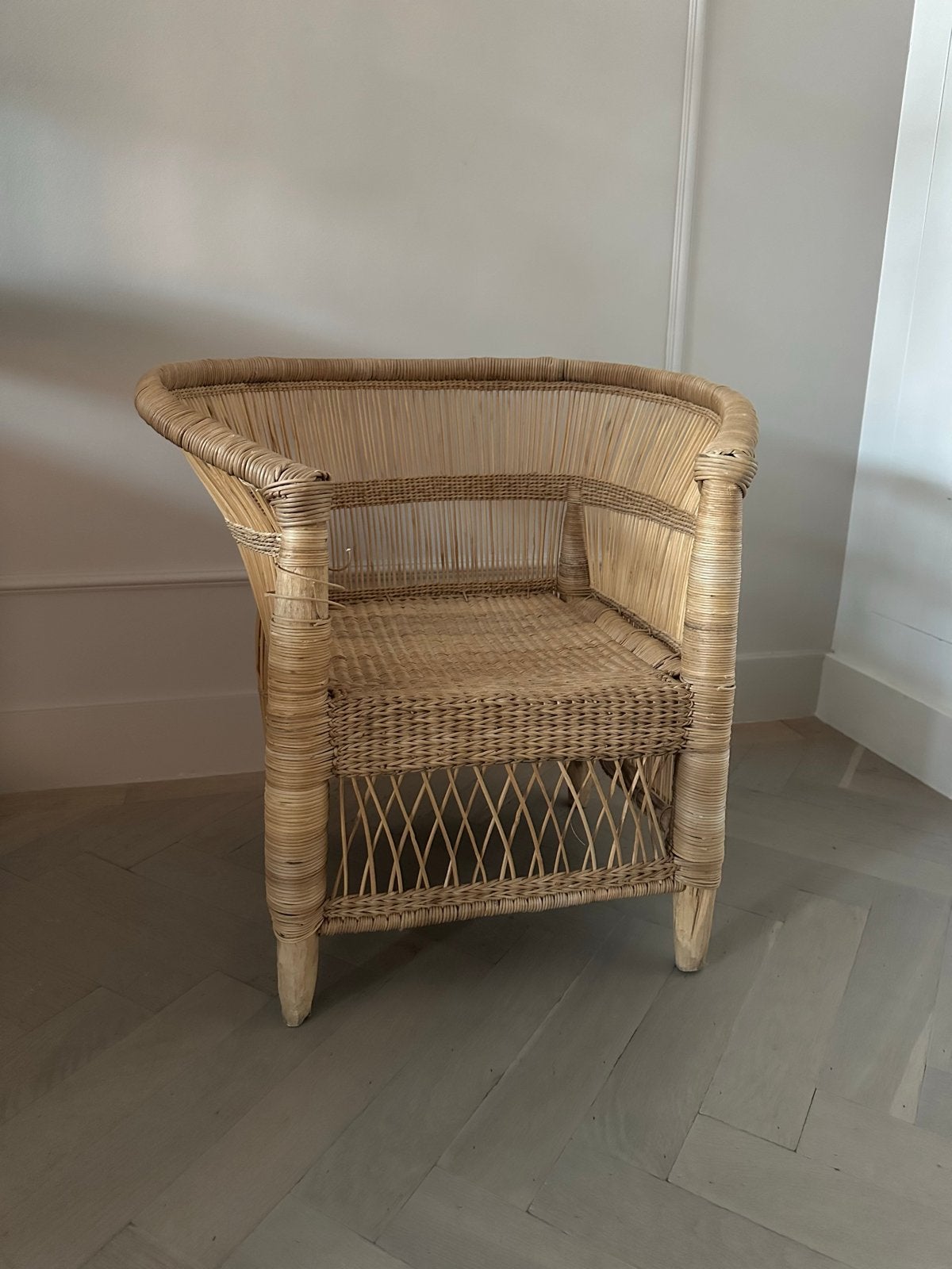 Rotan Kinder fauteuil malawi, Huis en Inrichting, Ophalen, Overige kleuren, Riet of Rotan, Zo goed als nieuw