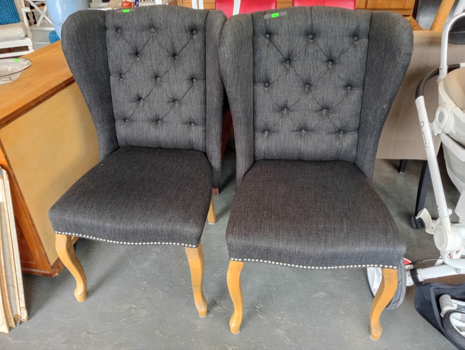 2 fauteuils, stoelen, stoel, meubel, Huis en Inrichting, Stoelen, Ophalen, Twee