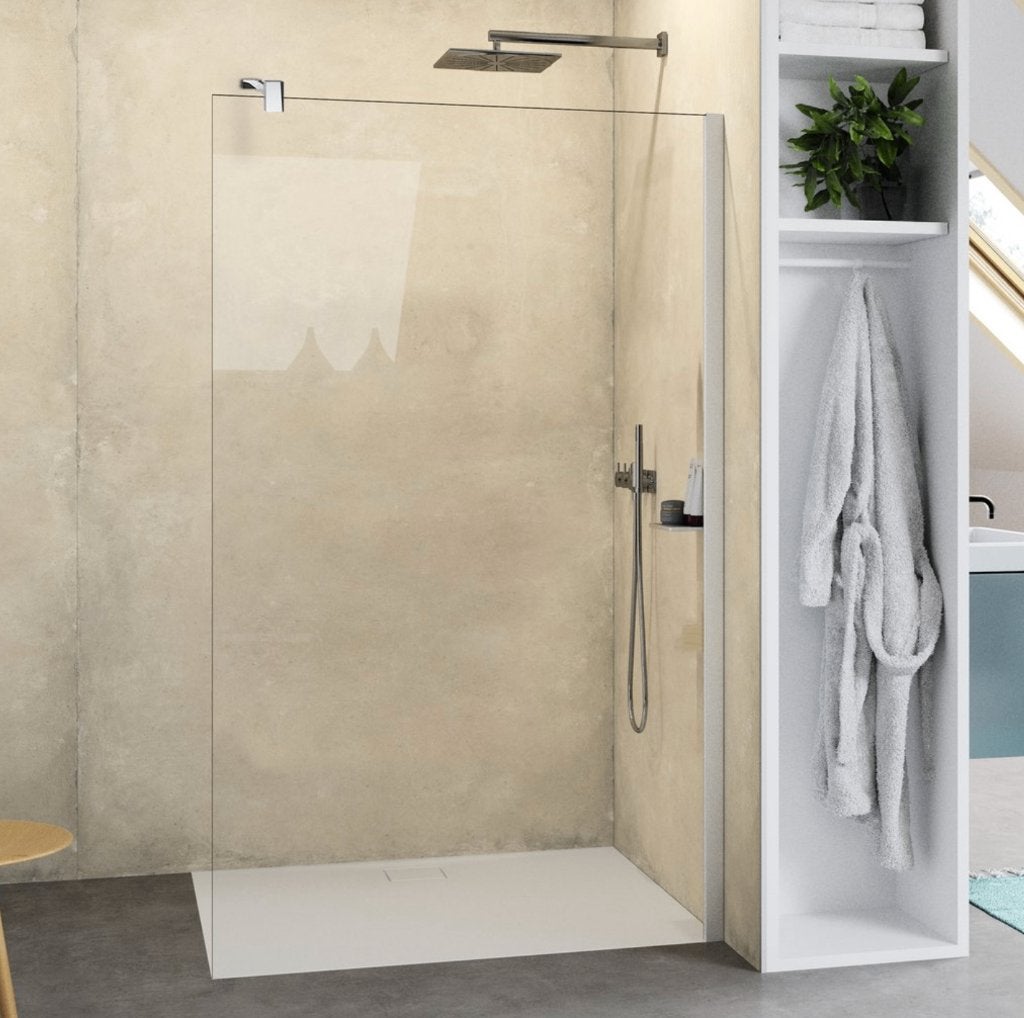 Huppe Select+ douchewand 120 x 200 cm, nieuw in doos, Doe-het-zelf en Verbouw, Ophalen, Nieuw, Glas, Douche