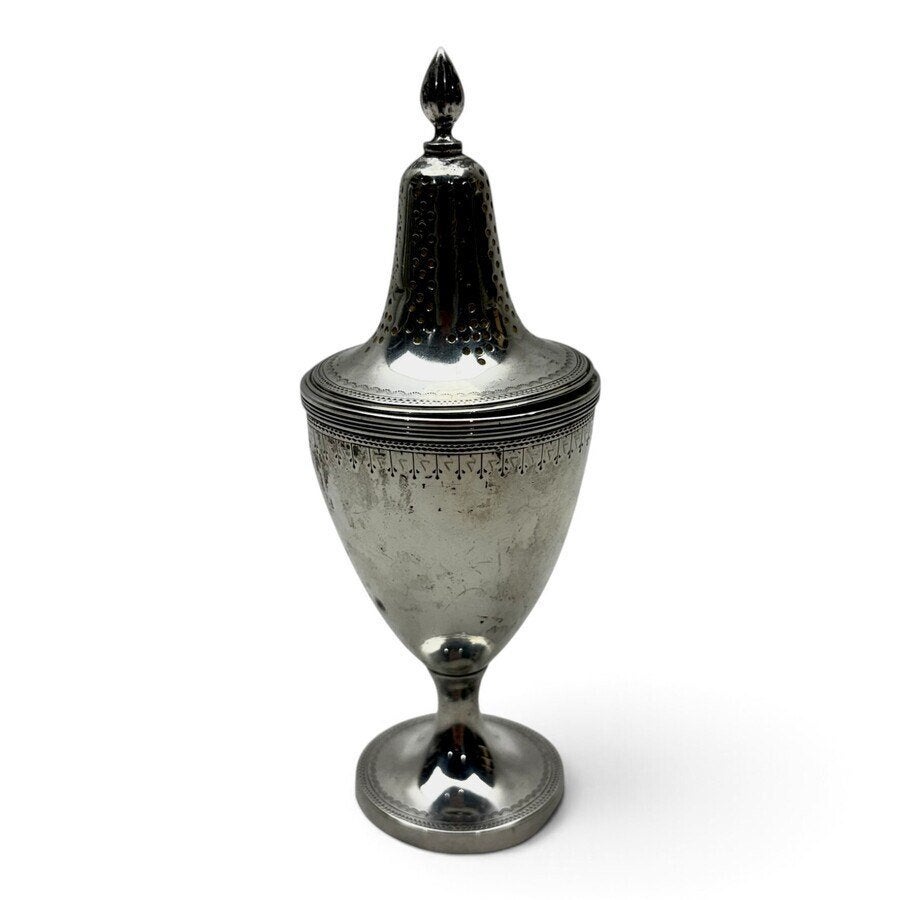 Empire strooibusje, Johannes Adrianus v d Toorn (1807-1812), Antiek en Kunst, Ophalen of Verzenden, Zilver