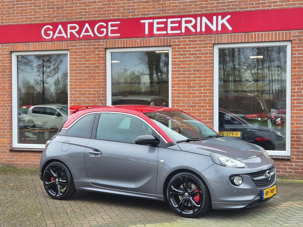 Opel ADAM 1.4 Turbo S 150PK 3drs clima, cruise, pdc, leder,, Auto's, Opel, Voorwielaandrijving, Gebruikt, Euro 6, 4 cilinders