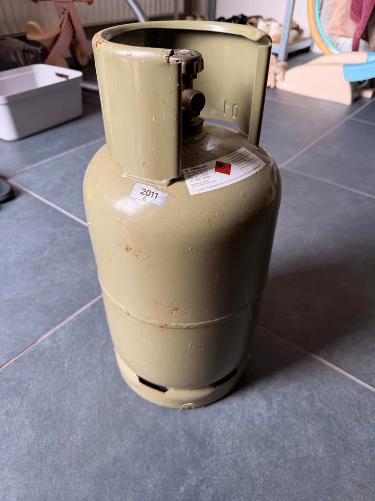 Lege Primagaz gasfles (6.9 kg), Ophalen of Verzenden, Gebruikt
