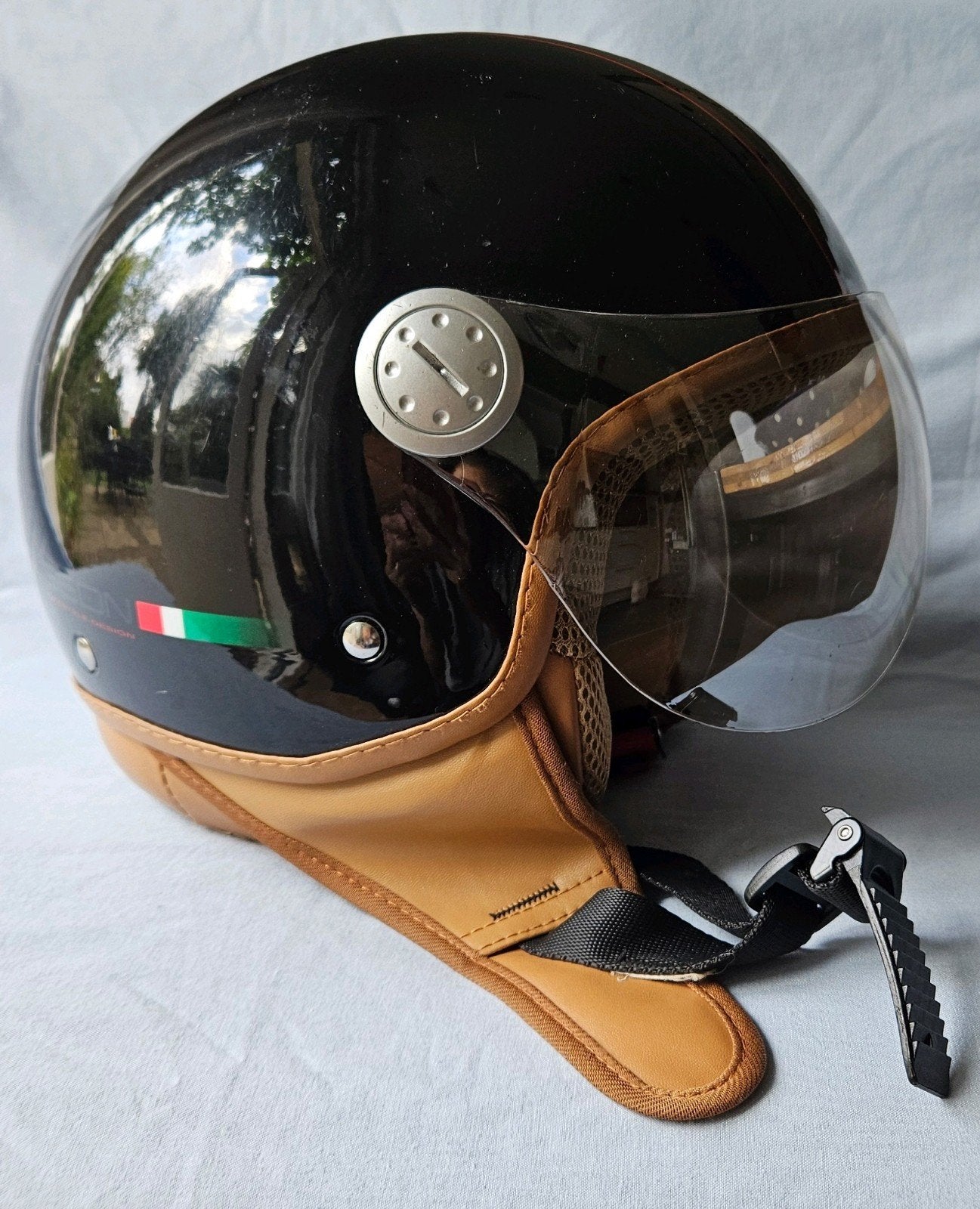 Beon helm XS zwart glanzend, Ophalen of Verzenden, Gebruikt, Extra small of kleiner