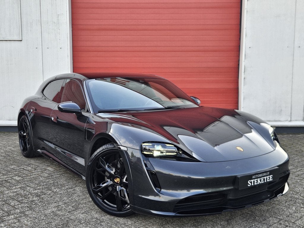Porsche Taycan Cross Turismo 4 93 kWh | Pano | Dealer onderh, Auto's, Porsche, Bedrijf, Te koop, Taycan Cross Turismo, 360° camera