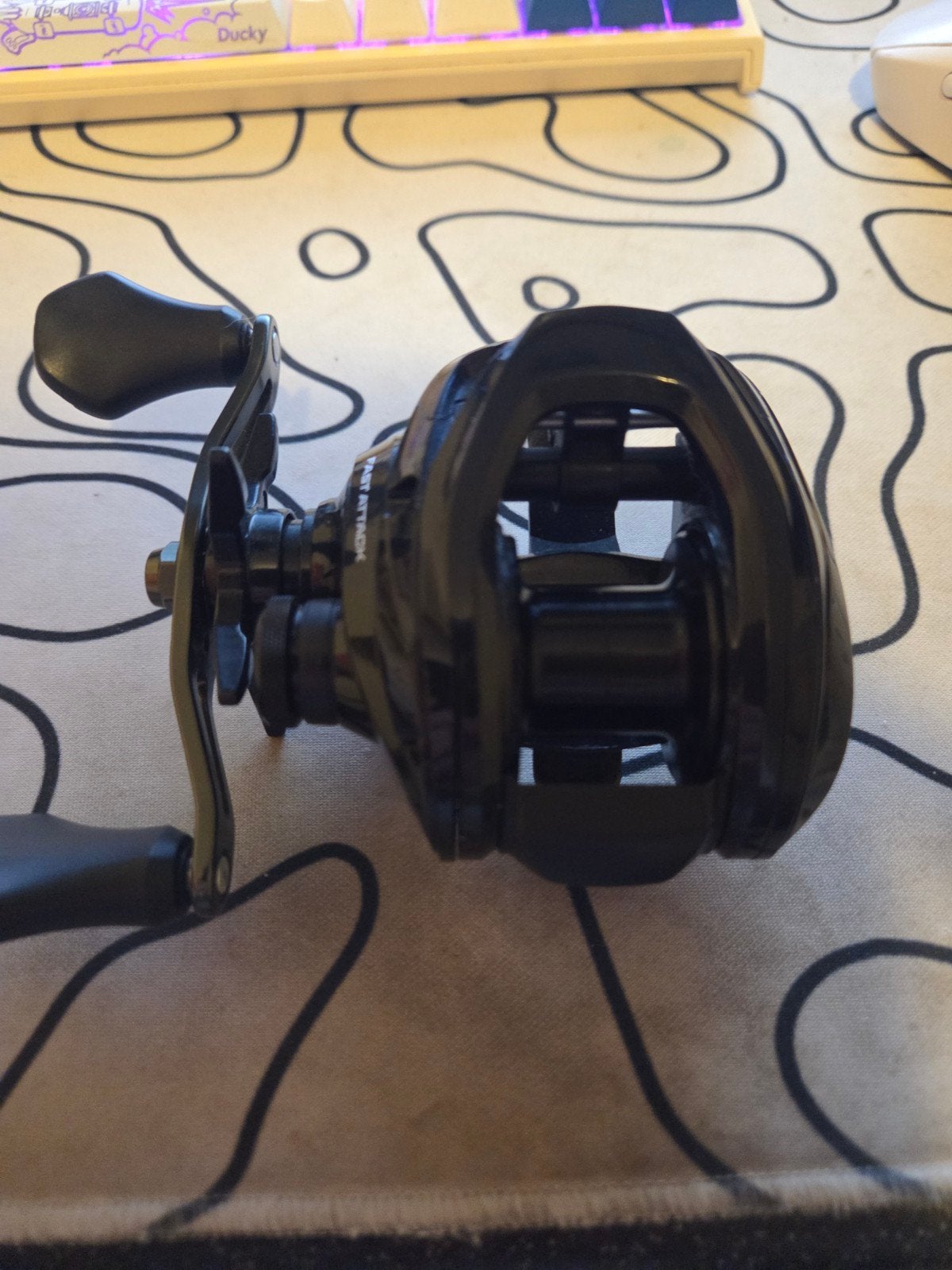 Abu Garcia Baitcaster Molen, Ophalen of Verzenden, Zo goed als nieuw, Molen
