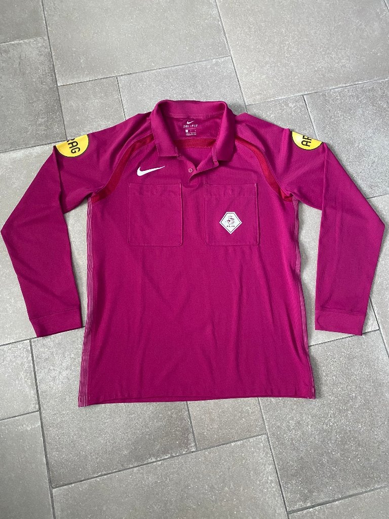 scheidsrechter shirt knvb, Sport en Fitness, Voetbal, Maat L, Ophalen of Verzenden, Zo goed als nieuw, Shirt