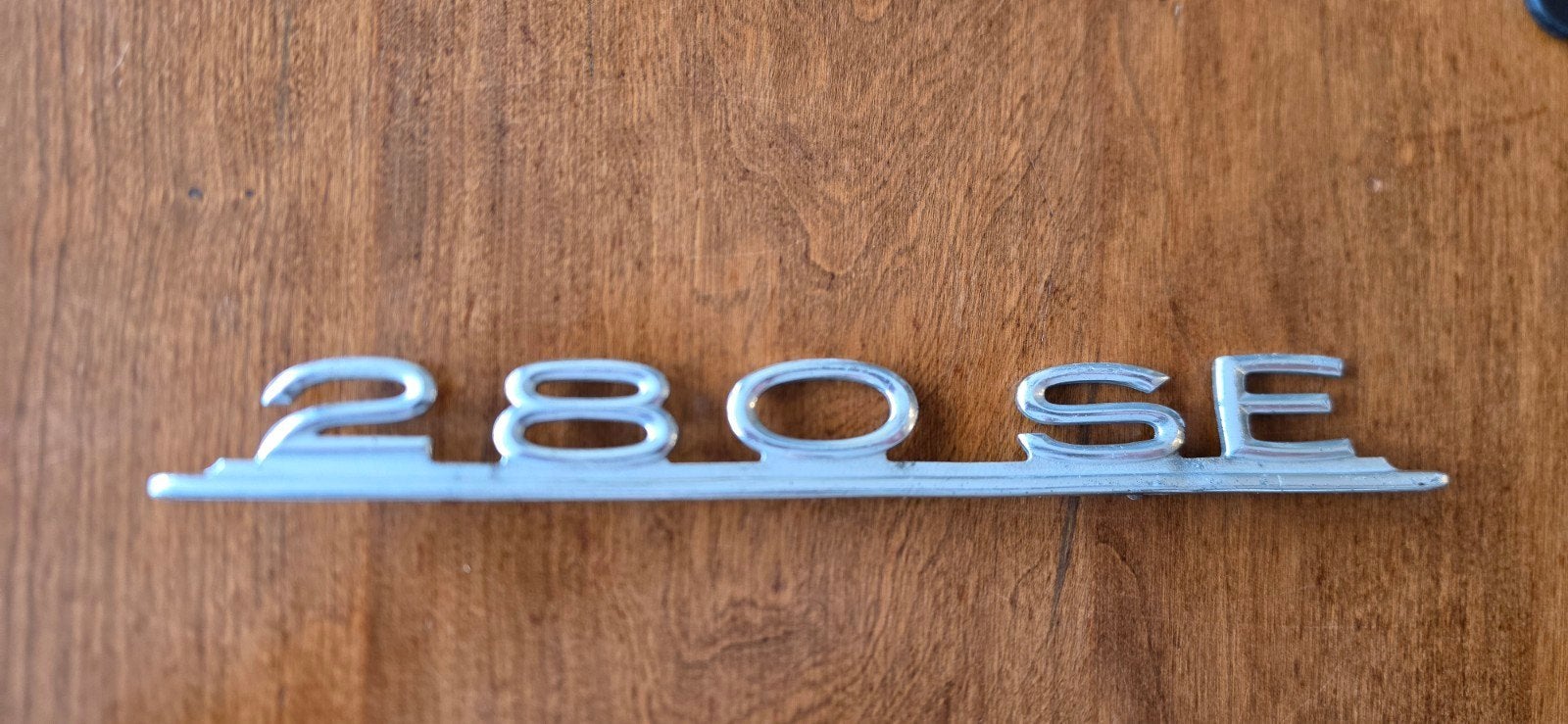 Origineel Mercedes-Benz 280 SE Embleem (W108 W111 W116), Ophalen of Verzenden, Gebruikt, Mercedes-Benz