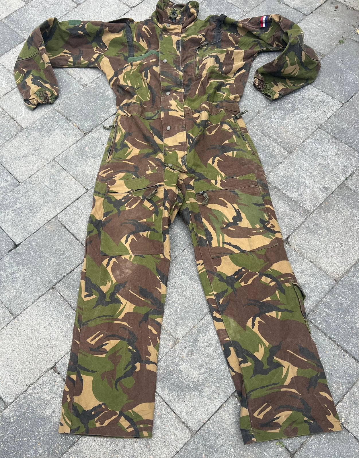 Tankoveral gebruikt Bosnie 1996/1997 maat L, Verzenden, Landmacht, Nederland, Kleding of Schoenen