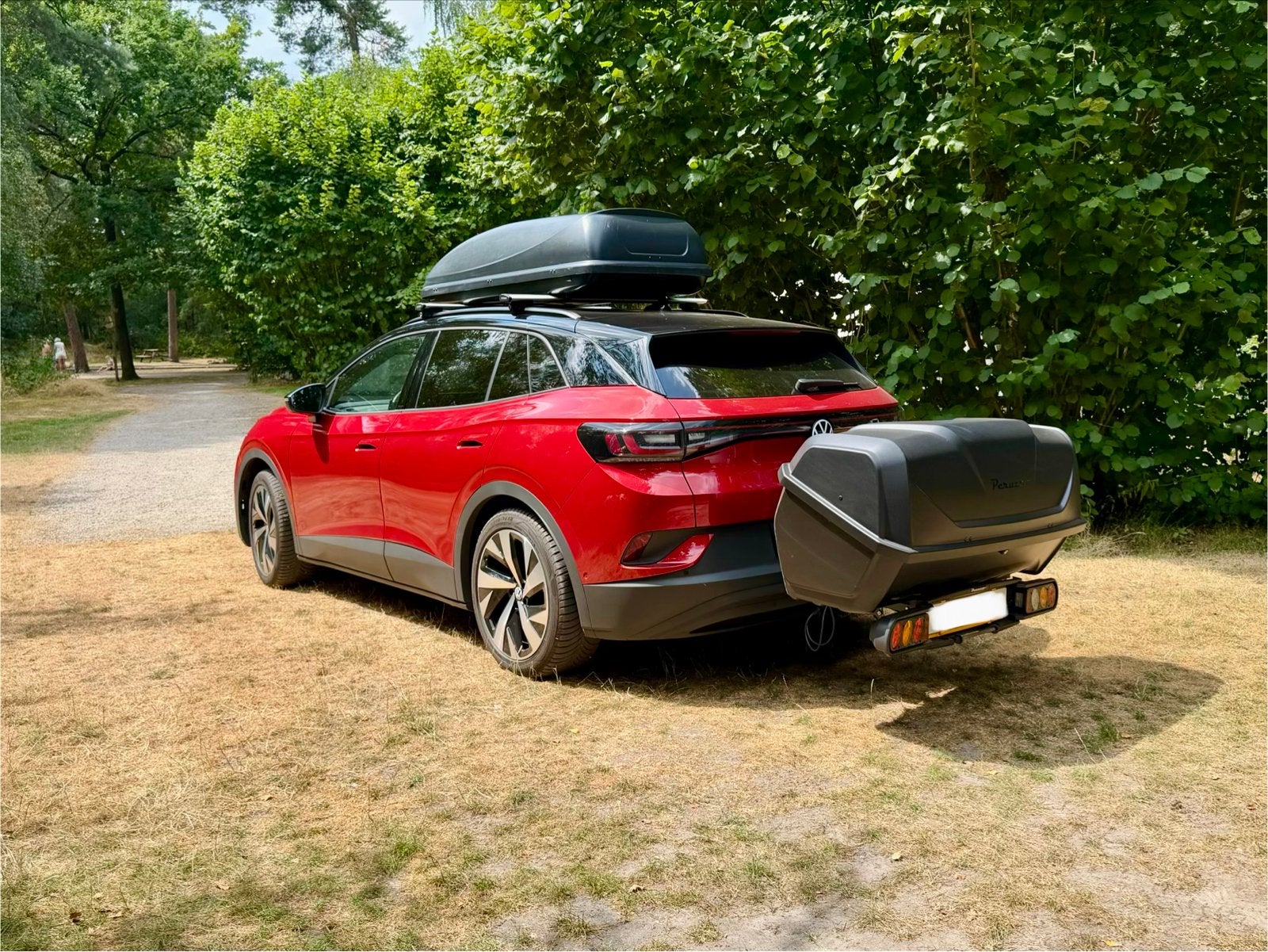 Trekhaakkoffer te huur (ev. in combinatie met dakkoffer), Ophalen, Nieuw