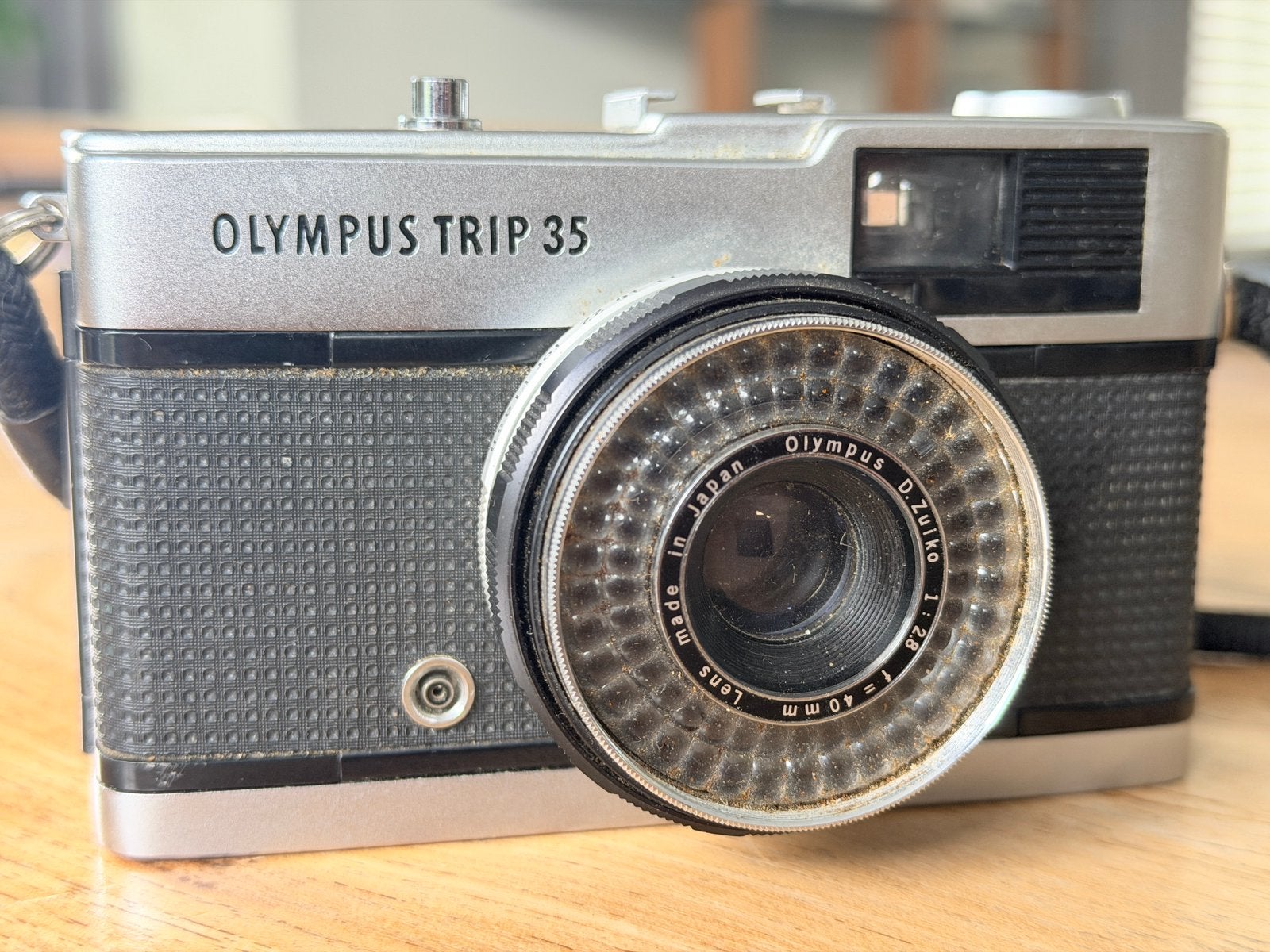 Olympus Trip 35, Audio, Tv en Foto, Fotocamera's Analoog, Ophalen of Verzenden, Gebruikt, Compact, Olympus