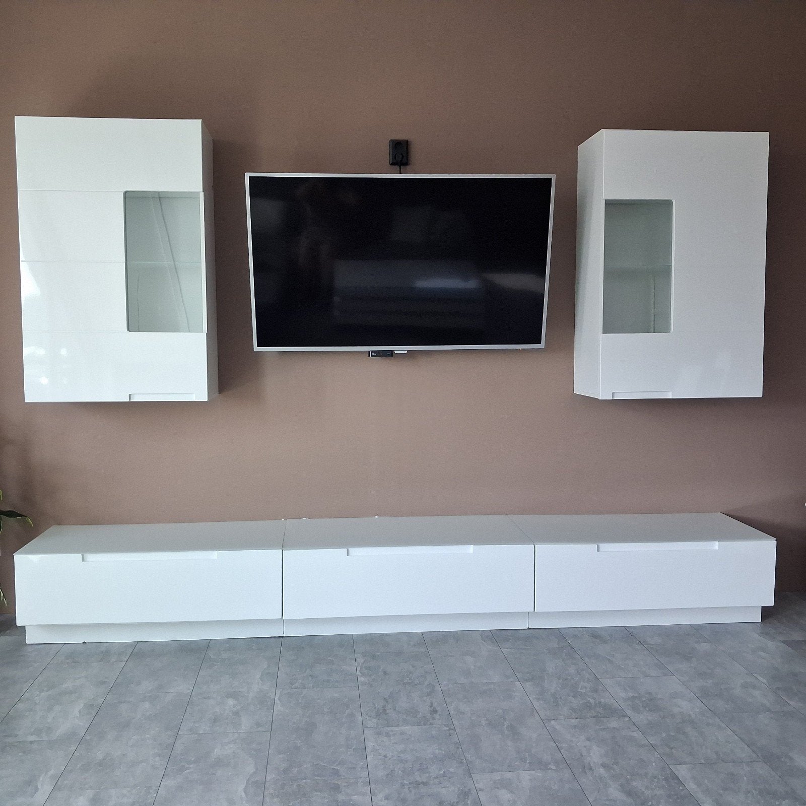 Complete Meubelset - wit hoogglans, Ophalen