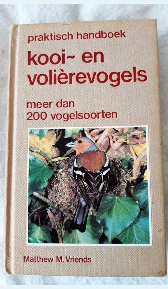 Praktisch handboek Kooi- en volierevogels,Matthew M. Vriends, Ophalen of Verzenden, Vogels