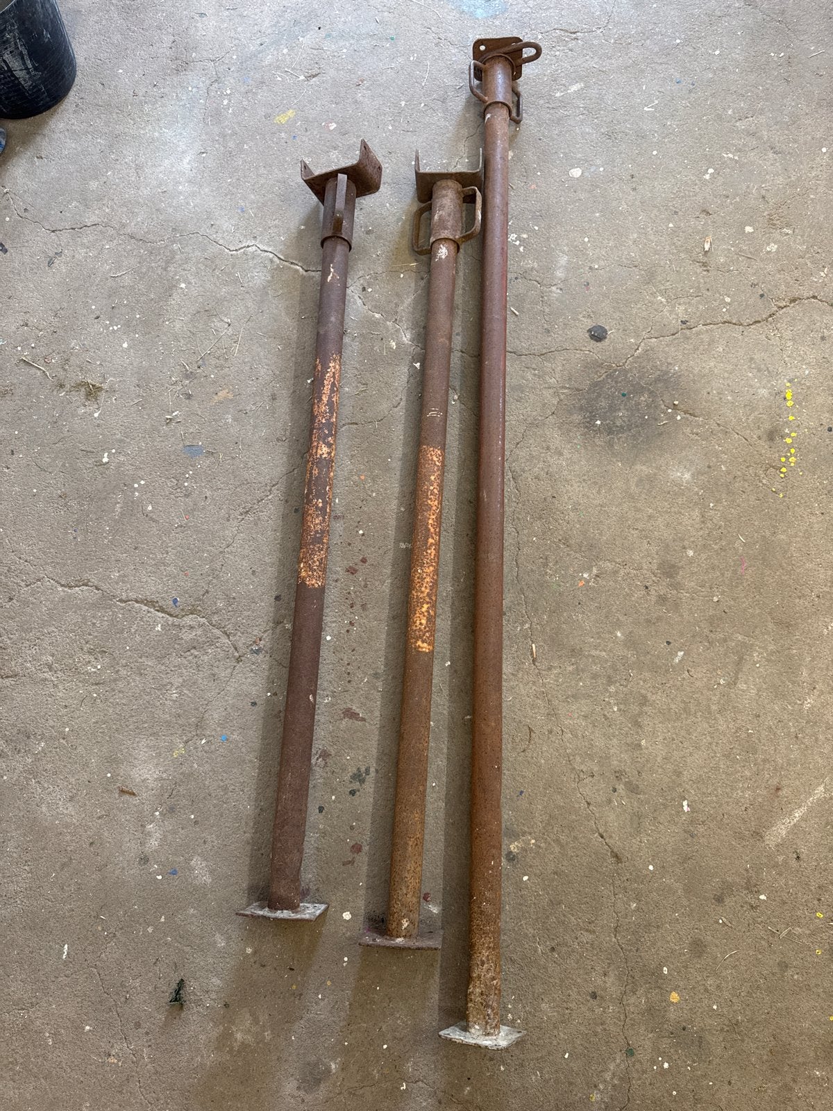 Stempels 160 cm en 210 cm, Doe-het-zelf en Verbouw, Ophalen, Gebruikt, Overige typen, Minder dan 2 meter