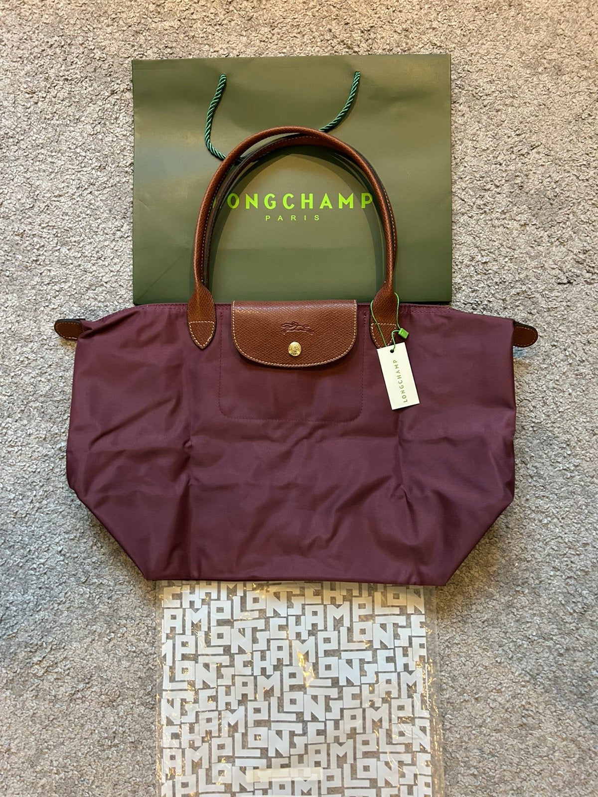 Mooie longchamp tas !, Ophalen of Verzenden, Zo goed als nieuw, Blauw, Handtas