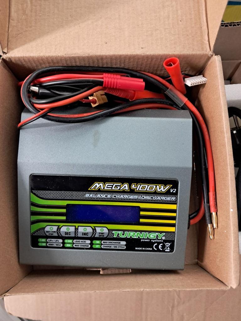 Turnigy Mega 400W V2 Balans Lader/Ontlader RC Accu's, Ophalen of Verzenden, Gebruikt, Onderdeel