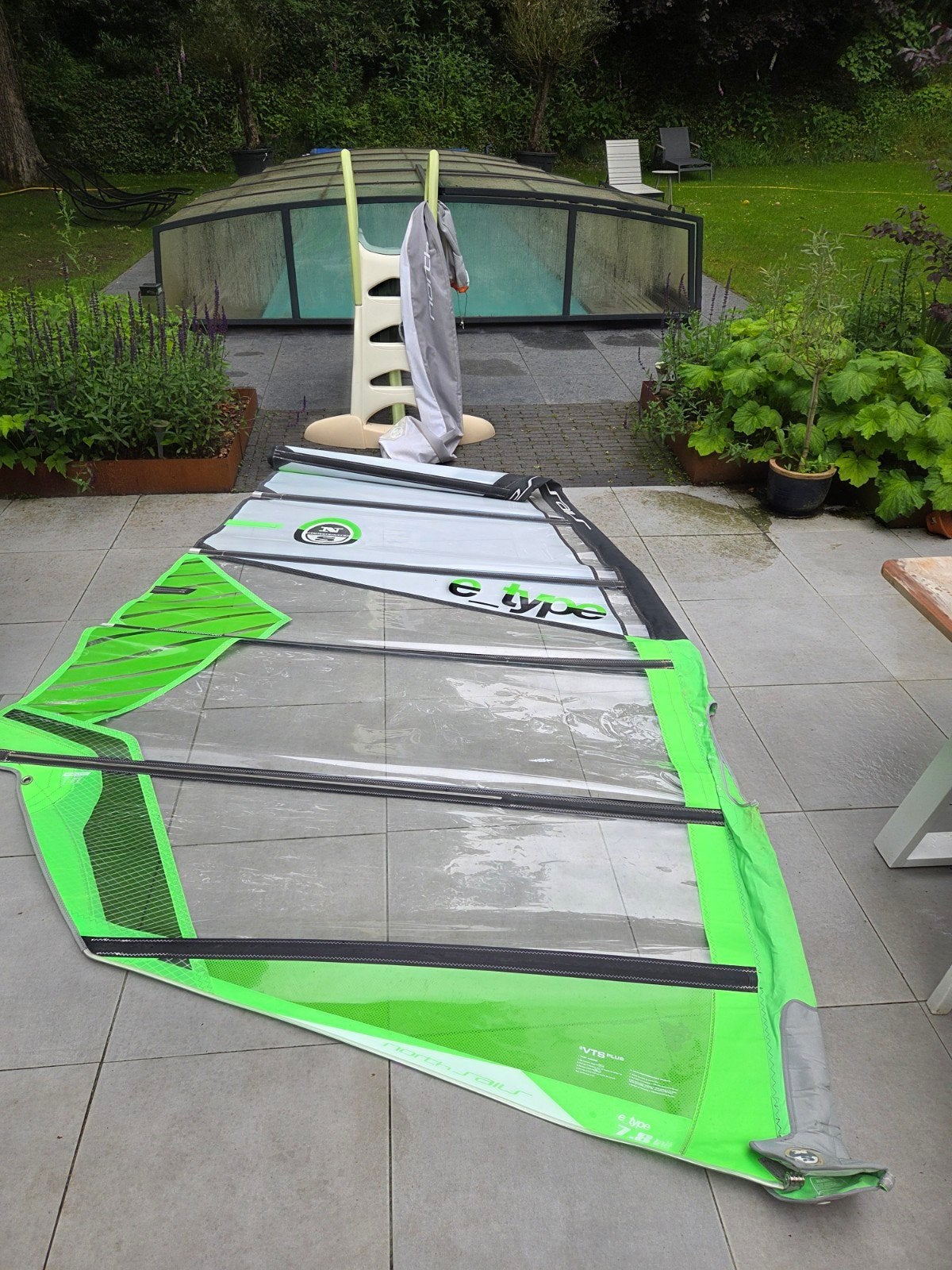 North Sails E-Type 7.8 Windsurfzeil, Watersport en Boten, Windsurfen, Ophalen, Zo goed als nieuw, Zeil