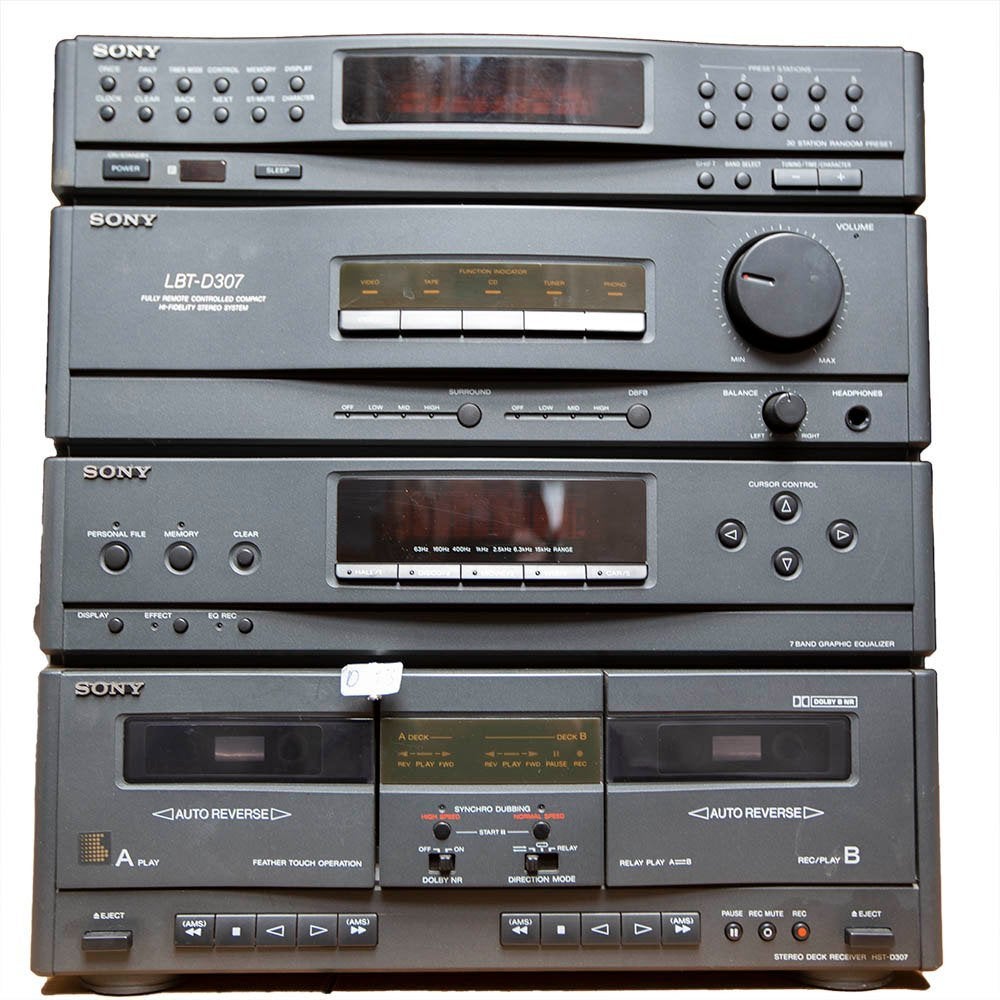 Sony LBT-D307 Hifi stereo systeem, Ophalen, Gebruikt, Sony