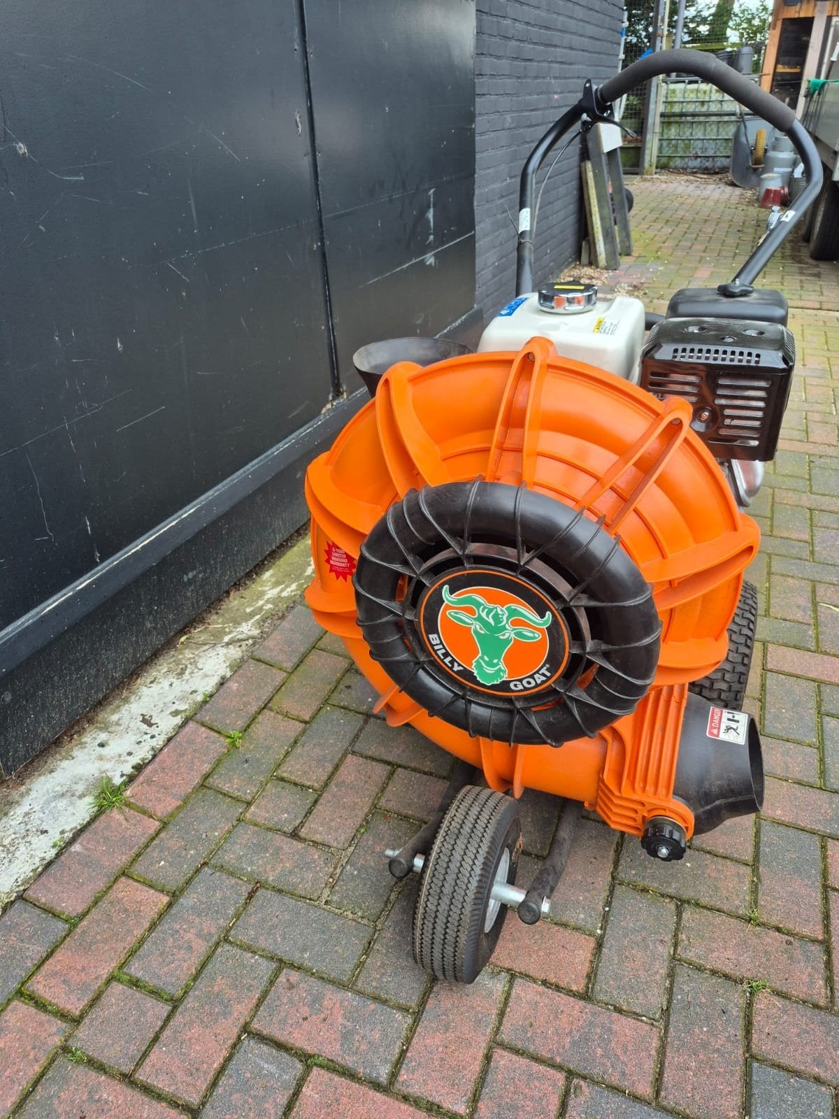 Billy Goat F1302H Bladblazer met Honda GX390 motor, Ophalen, Benzine, Gebruikt, Handgedragen