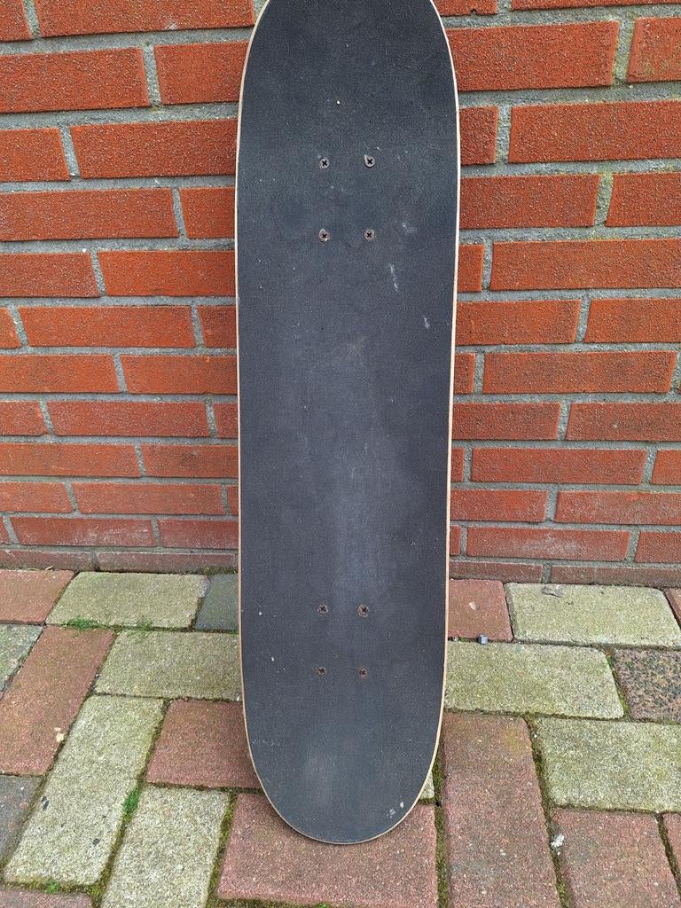 Skateboard met tijgerprint - Zo goed als nieuw, Sport en Fitness, Ophalen, Zo goed als nieuw, Skateboard