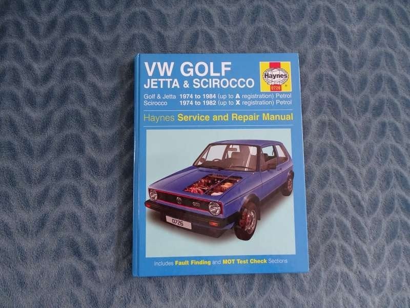 VW Golf - Scirocco MK1 - Haynes Werkplaatshandboek 1974-1984, Verzenden, Zo goed als nieuw, Volkswagen