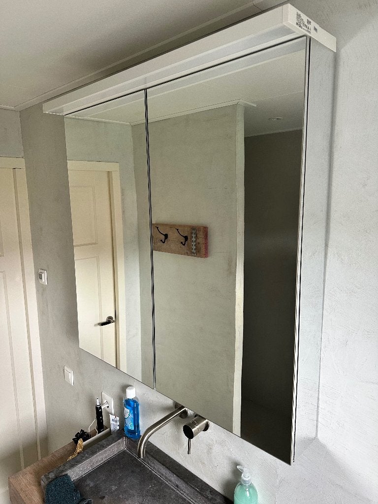 Spiegelkast badkamer, Ophalen, Spiegelkast, 50 tot 100 cm, Zo goed als nieuw