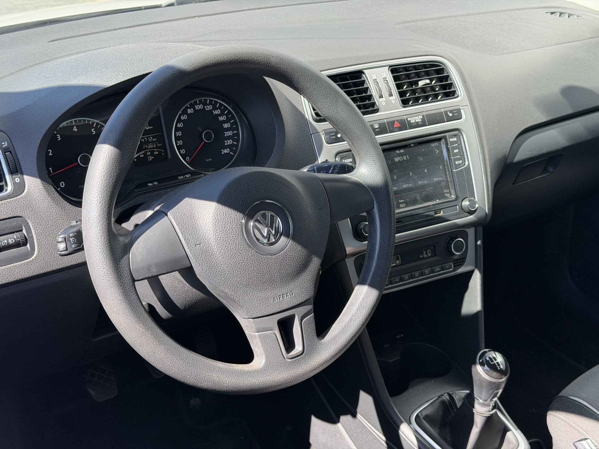 Volkswagen Polo 1.2 Easyline Edition | LEES TEKST | APK tot, Auto's, Voorwielaandrijving, Euro 5, Zwart, 60 pk