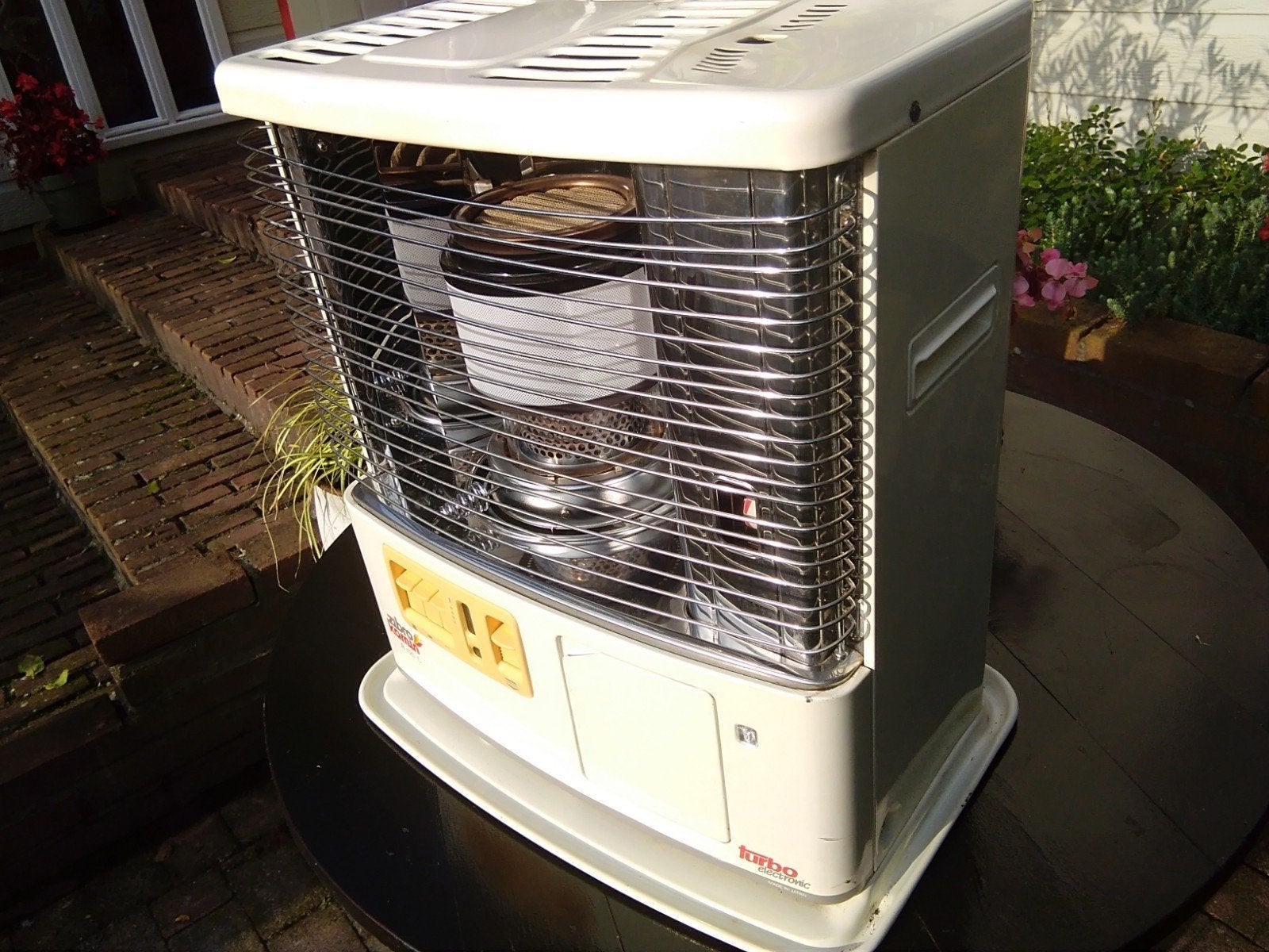 Zibro Kamin R 125 c turbo elektric, Ophalen, Gebruikt, Overige brandstoffen, Petroleumkachel
