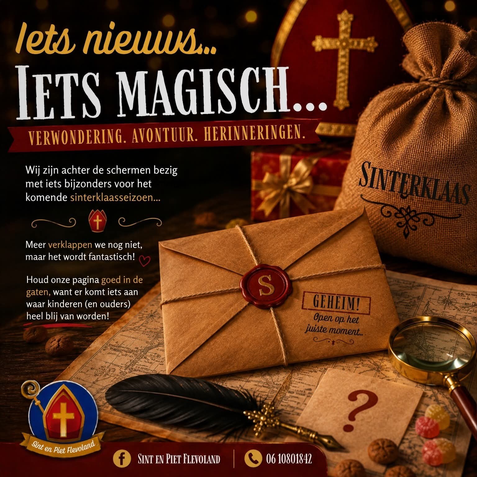 sinterklaas bezoek, Ophalen, Nieuw