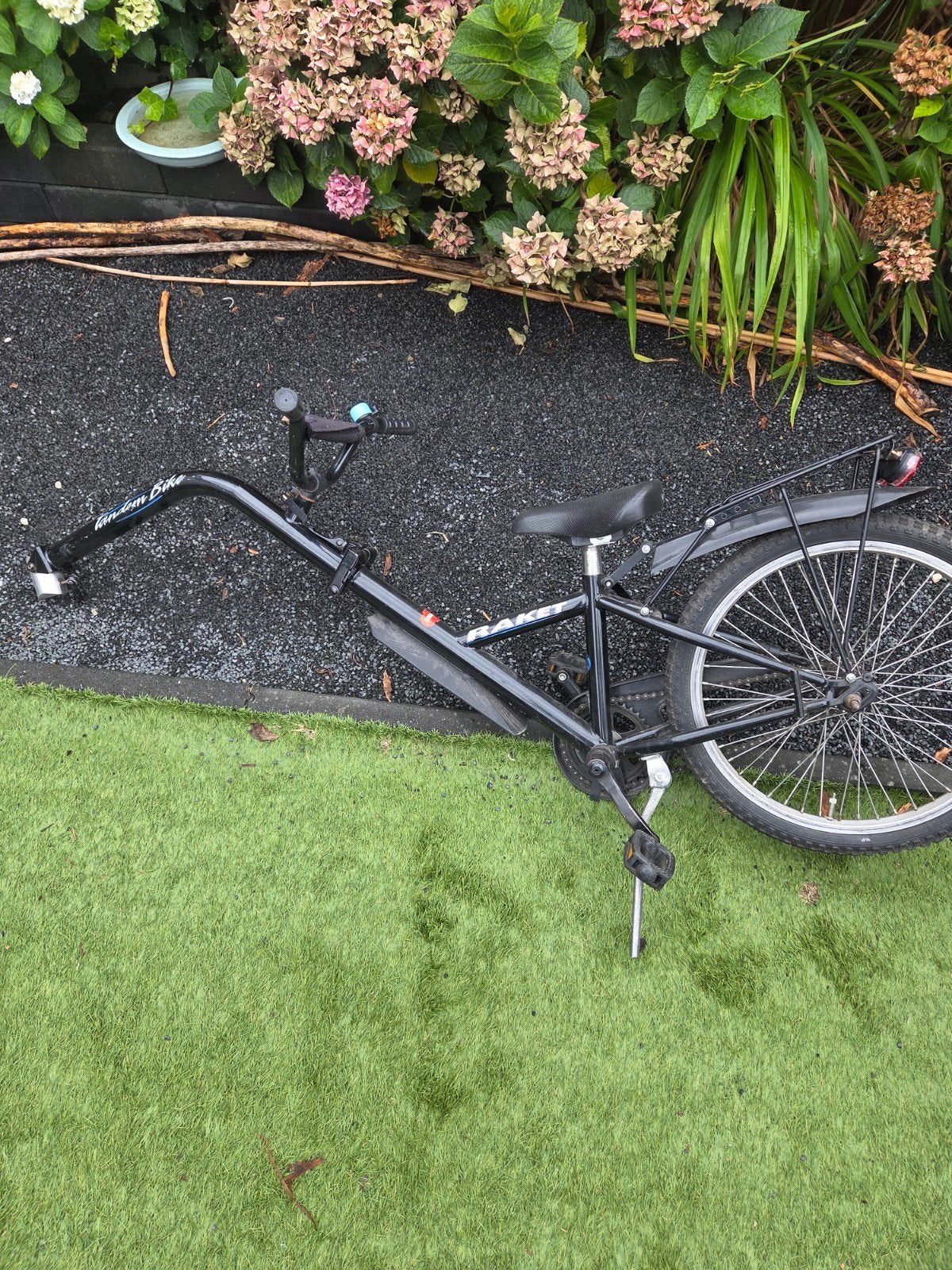 Raket Tandem Bike - Volgfiets voor Kinderen, Ophalen, Minder dan 10 versnellingen, Gebruikt, Minder dan 49 cm